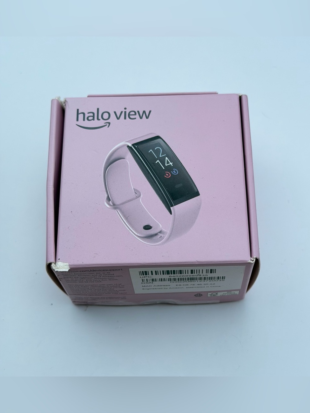 Halo View Amazon Smartwatch, Purple & Black, very good